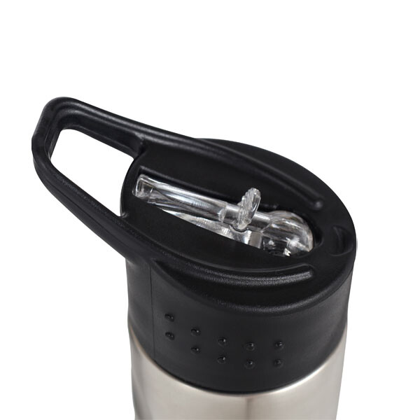 BOTELLA ACERO INOXIDABLE 750 ML. SPORT TO GO NEGRO