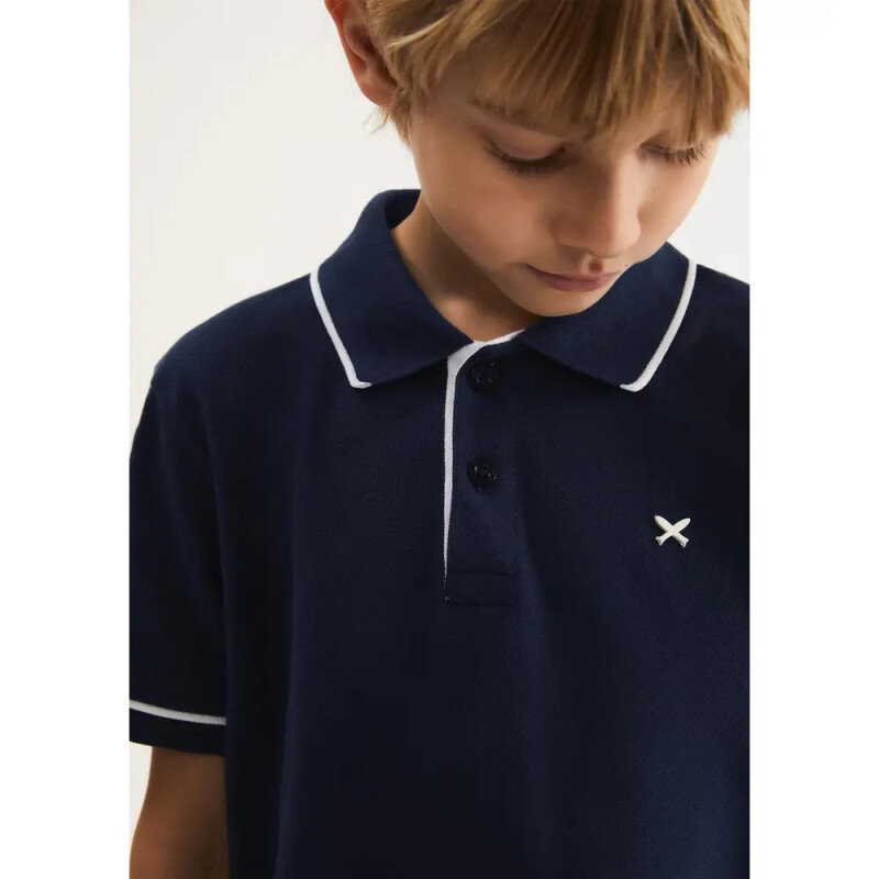 CAMISA POLO MM MASC AZUL ESCURO