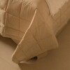 Acolchado mas Fundas Queen - Basic 200 Hilos Beige