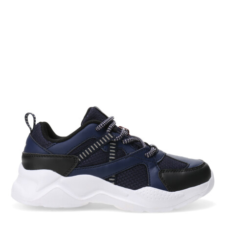 Championes Infantiles Topper Chalpa II Azul Marino - Negro
