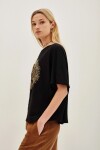 Remera Heart Sunny Negro