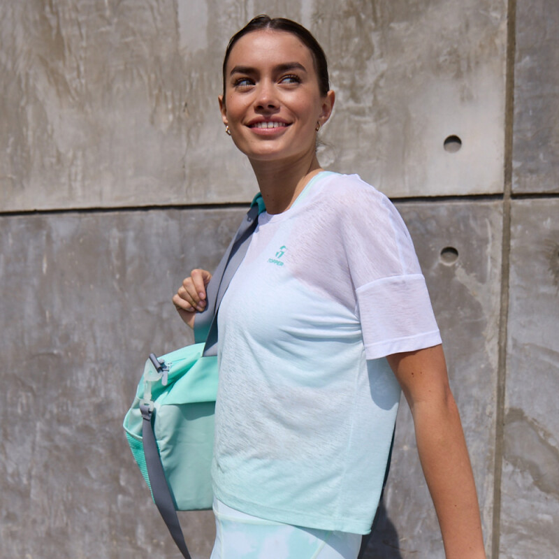 T-SHIRT MC WMN TRNG AIR verde wave gradi VERDE WAVE GRADI