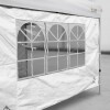 2 Paredes para Gazebo con Ventana Arye Blanco