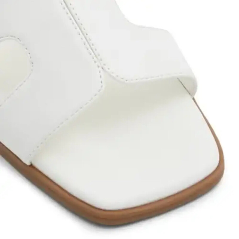 HAYLEE SILVER TEXTILE WHITE
