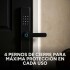 Cerradura Inteligente Biométrica Tuya Smart Electronica Wifi Color Negro