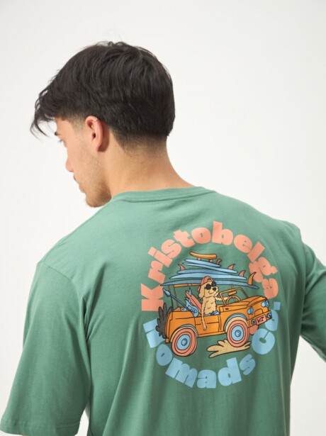 REMERA NOMADS VERDE