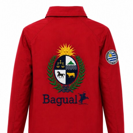 Campera Taslon Escudo Nacional Roja