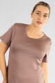 Style periscope shirt Marron