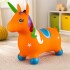 Unicornio Saltarín Inflable Infantil 58 x 55 cm Naranja