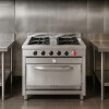 Cocina Comercial 4 Quemadores Gas GLP Cocina Comercial 4 Quemadores Gas GLP
