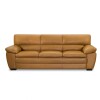 Sillón %100 Cuero - 3 Cuerpos - Premium Camel