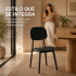 Silla Comedor ComboHome Visby Apilable X6 Negro 1