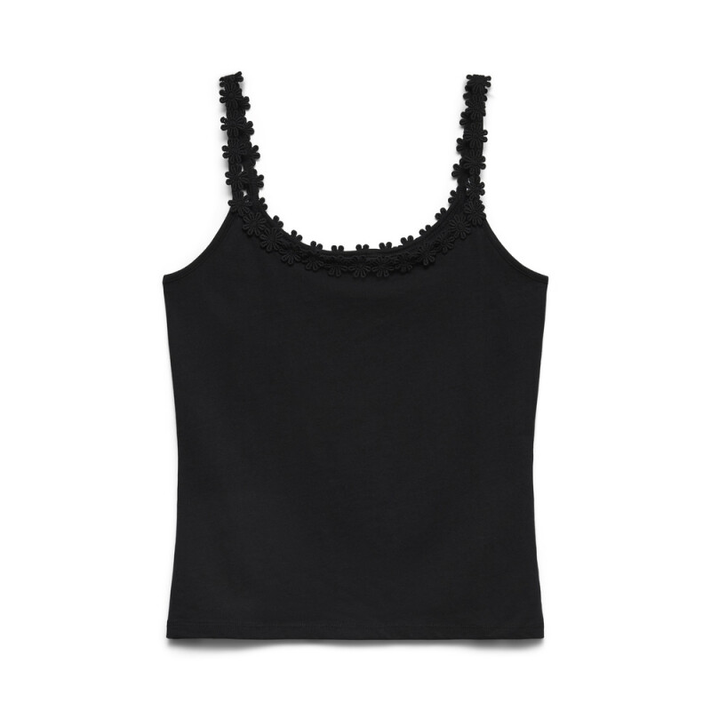 VMFLORA TANK TOP JRS BOX BLACK