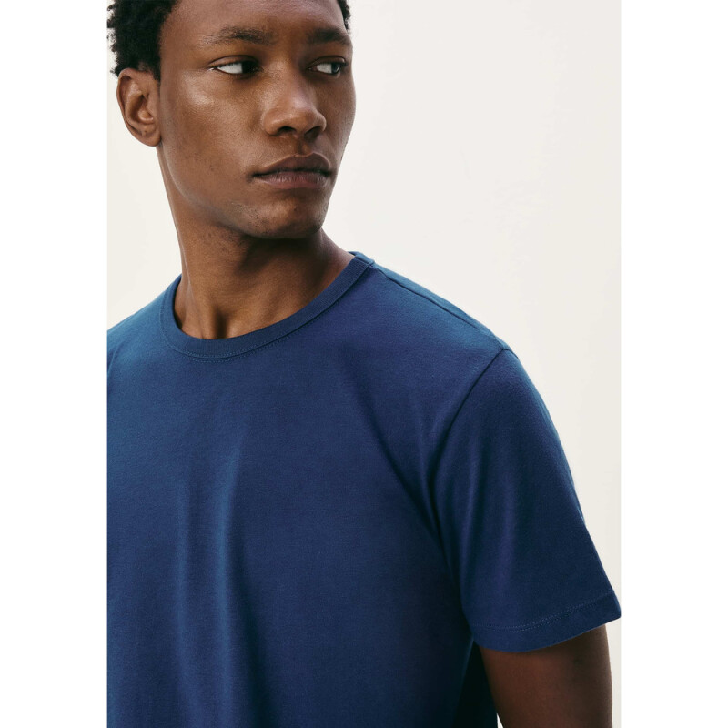 CAMISETA MM MASC AZUL MESCLA
