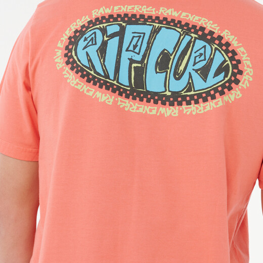 Remera Rip Curl Raw Energy De Oval Tee - Rosa Remera Rip Curl Raw Energy De Oval Tee - Rosa