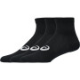 Medias Training 3 Pack Quarter Sock Unisex Performance Black