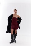 Ruana Shimmer Negro
