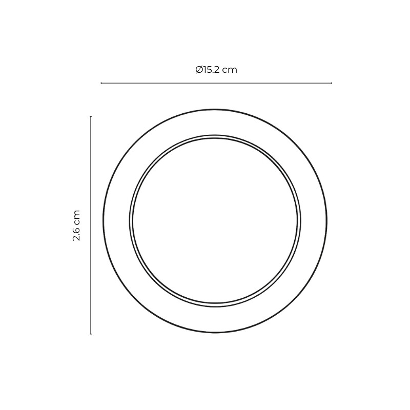 PLAFON REDONDO ADOSAR BELLALUX SLIM 12W Plafón LED Redondo de Adosar Bellalux Slim 12W Luz Cálida 3000K