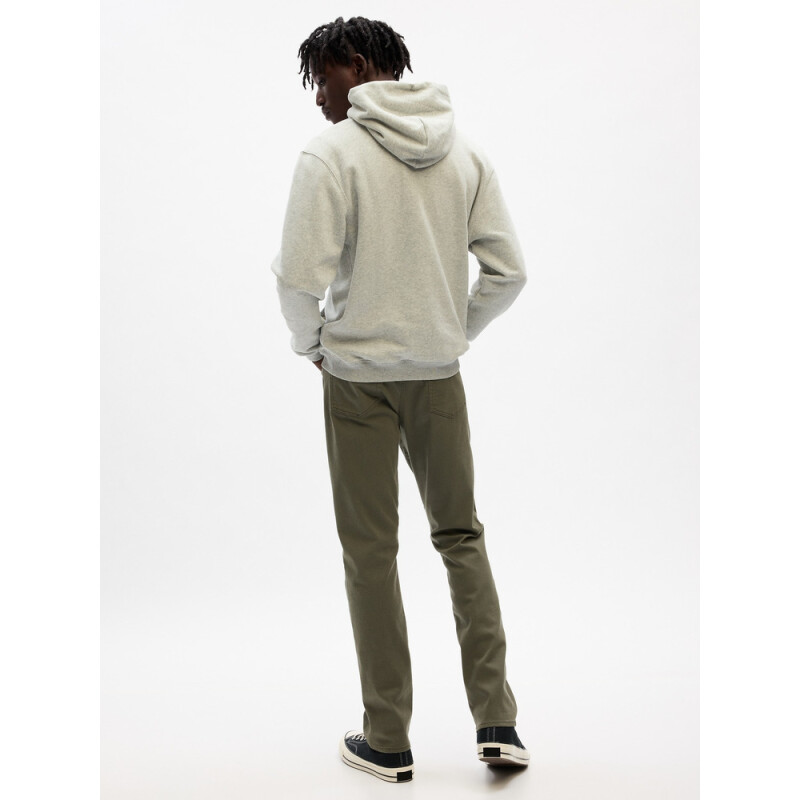 SLIM STRETCH 5 PKT PANT OLIVE