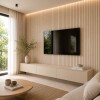 Panel Eps acanalado interior Creme 2850x168x18mm Panel Eps Acanalado Interior Creme 2850x168x18mm