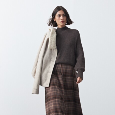 FALDA CHARLINE Marron