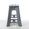 Banco plegable multiuso 45 cm gris