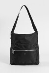 Hobo mochila con bolsillo negro