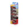 Hot Wheels Diecast Auto Ferrari Paquete de 5 autos Rosso Hot Wheels Diecast Auto Ferrari Paquete de 5 autos Rosso