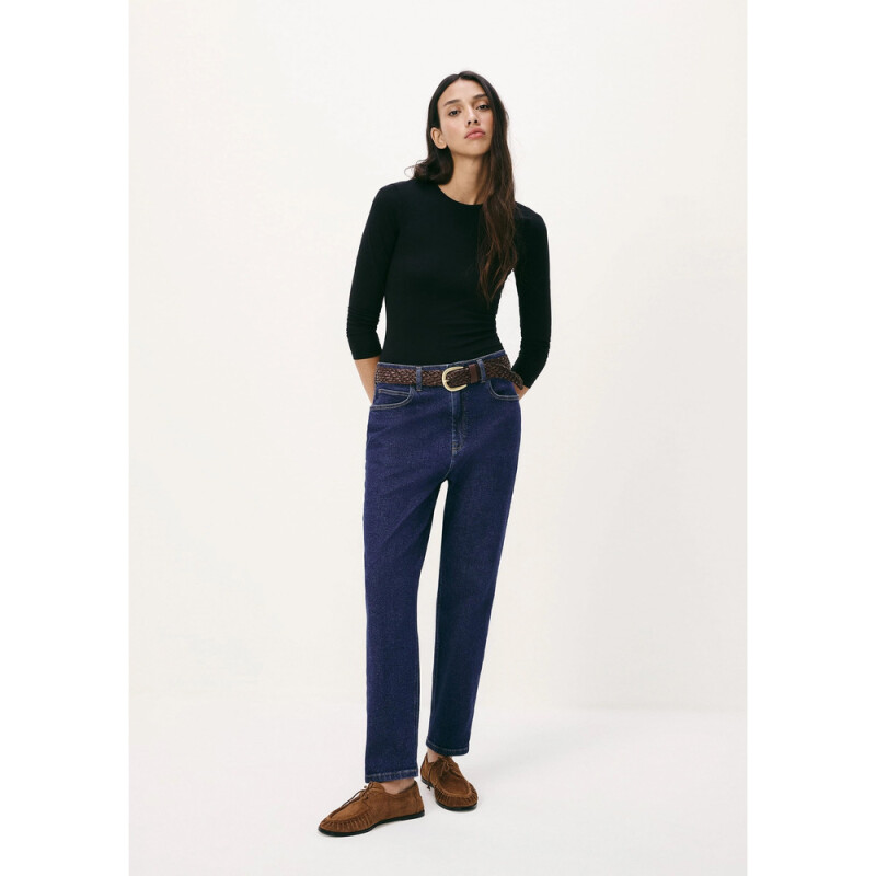 BLUSA ML FEM PRETO ESCURO