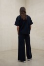CAMISA MELANIA SEERSUCKER Navy