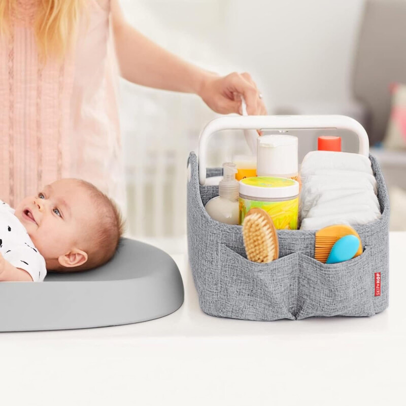 Organizador de Pañales con Luz Gris Skip Hop Organizador de Pañales con Luz Gris Skip Hop