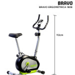 Bicicleta Fija Bravo Vertical 180E Bicicleta Fija Bravo Vertical 180E