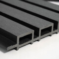 REVESTIMIENTO EXTERIOR WPC GREY HABITARE / 2900x219x26mm Revestimiento Exterior Wpc Grey Habitare / 2900x219x26mm