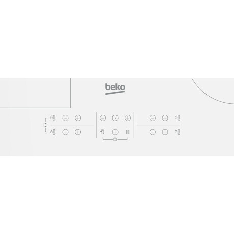 ANAFE INDUCCIÓN 60CM ELECTRICO BLANCO BEKO HII64200FMTW