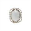 Anillo Calado-Plata 925-Piedra Luna-AN3081 conpiedra