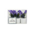 Bouquets flor lavanda artificial en maceta x3 unidades Bouquets Flor Lavanda Artificial En Maceta X3 Unidades
