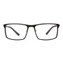 Lentes De Vista Grau Cuadrado De Aluminio Marrón/Marrón