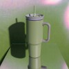 Vaso térmico de acero inoxidable Tumbler 1200ml Verde