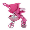 Coche de Muñecas 2 Piezas Fucsia Llama Coche de Muñecas 2 Piezas Fucsia Llama