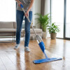 Mopa Para Limpieza De Pisos Con Spray Azul