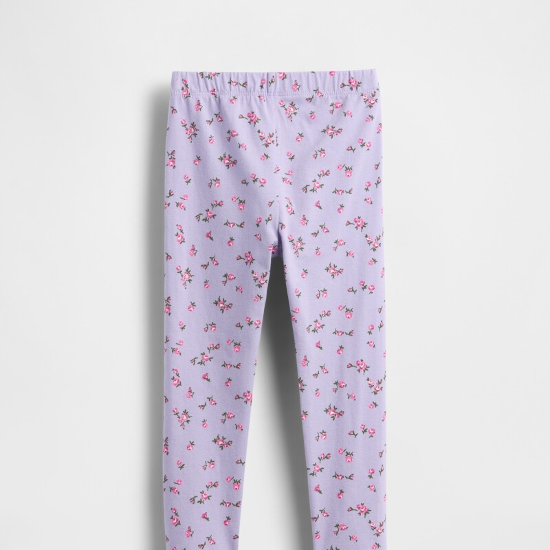 SEPT PRINTED BF LEGGING ORCHID