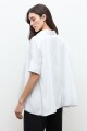 Camisa oversized blanco