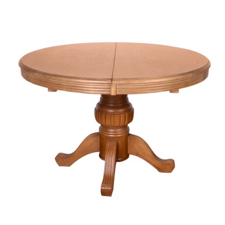 MESA DE COMEDOR EXT. MADERA MARRON COLONIAL