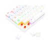 Teclado Redragon Kumara K552W Blanco Mecánico Rainbow Switch Red Teclado Redragon Kumara K552W Blanco Mecánico Rainbow Switch Red