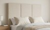 Respaldo 2 Plazas Madera y Tela - Moscou Beige