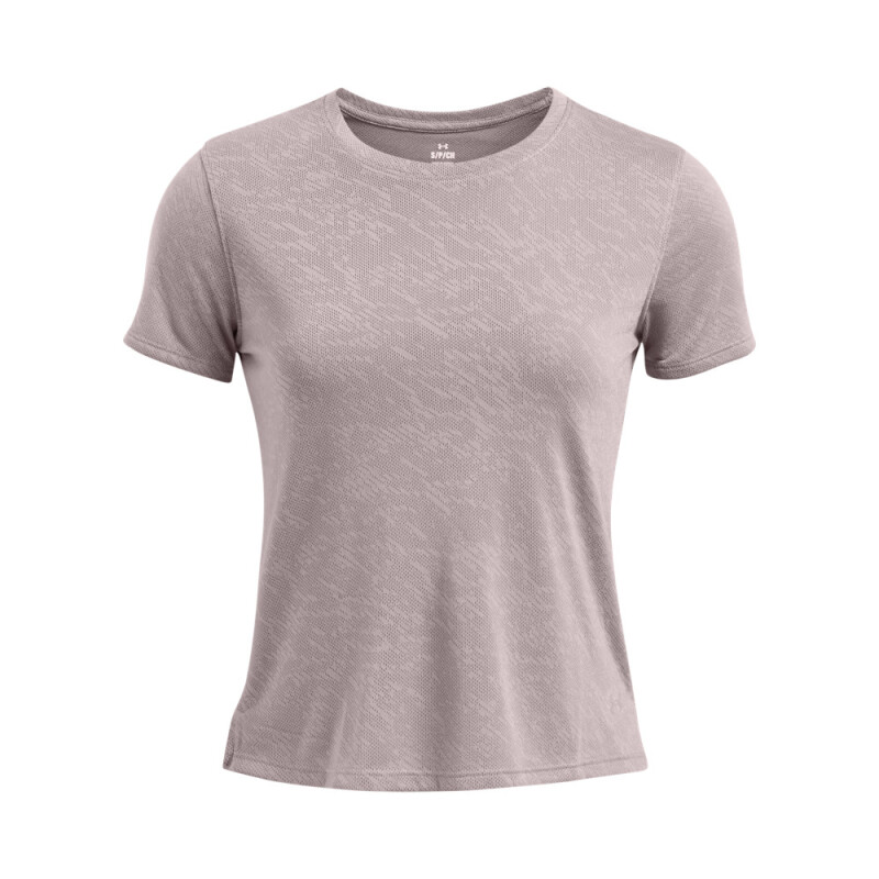 UA Launch Camo Shortsleeve-PPL GRY-015