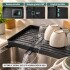 Escurridor Seca Platos Vajilla 2 Niveles Con Bandeja Drenaje Agua Cocina Imback Color Negro Escurridor Seca Platos Vajilla 2 Niveles Con Bandeja Drenaje Agua Cocina Imback Color Negro