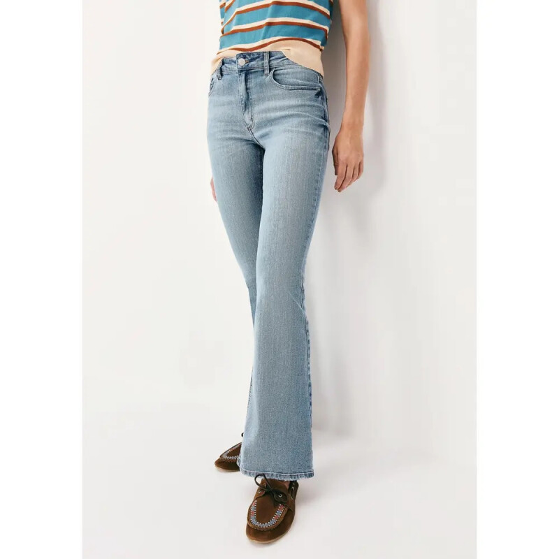 CALCA FEM AZUL MEDIO