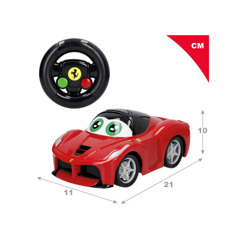 Auto Bburago Junior Ferrari Mi Primer Vehículo de Control Remoto Auto Bburago Junior Ferrari Mi Primer Vehículo de Control Remoto