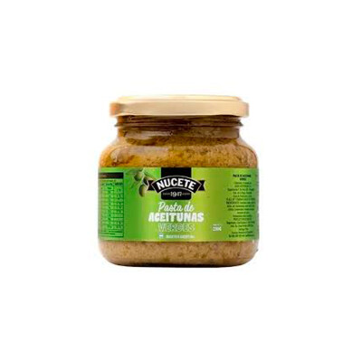 Pasta de aceitunas verdes 190g Nucete Pasta De Aceitunas 190g Nucet